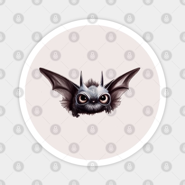 Cute Little  Bat. Magnet by Salogwyn